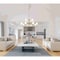 Z-Lite Gianna Chandelier, 12-Light, 60.25 In.W x 33.75 In.H, Modern Gold/White 7509-12-60MGLD - alternate 4